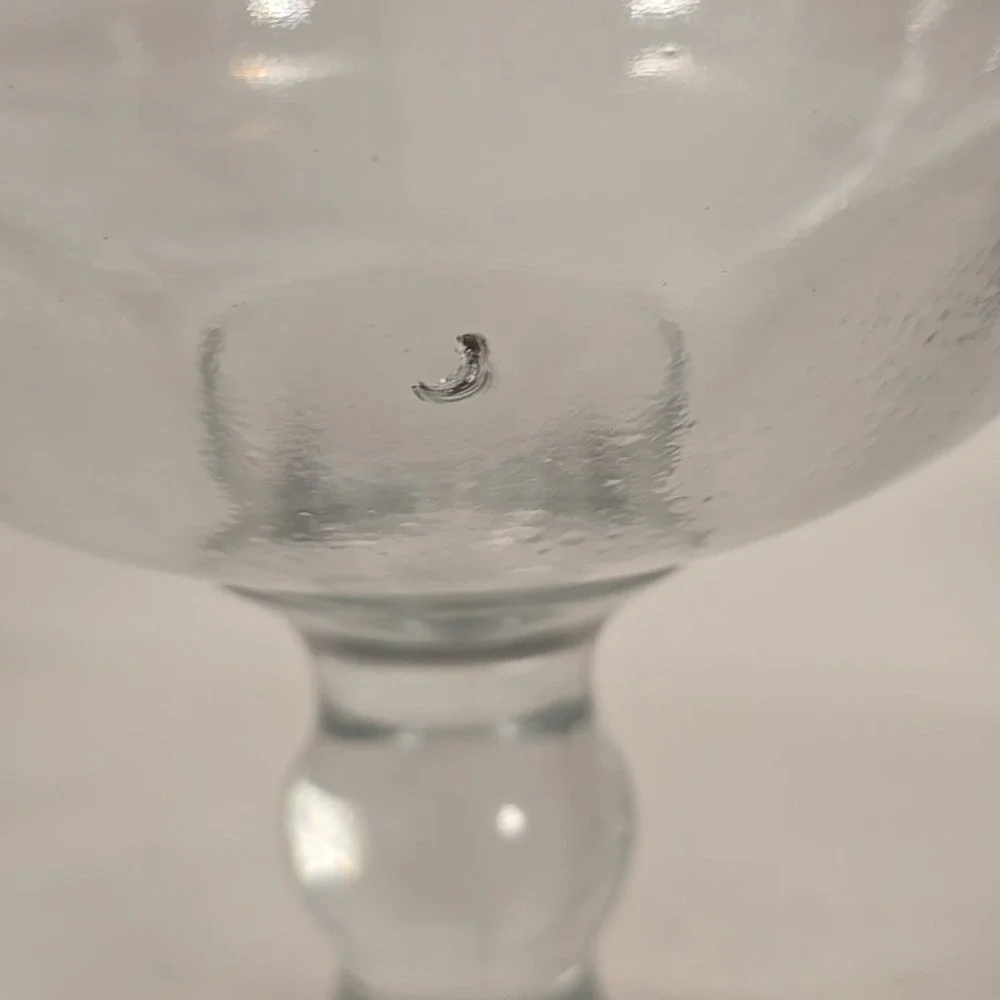 Vintage Heavy Super Thick Extra Large Margarita Glass Grande‎ 8